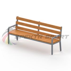 Купить Уличная скамейка со спинкой Дача в Зеленогорске 