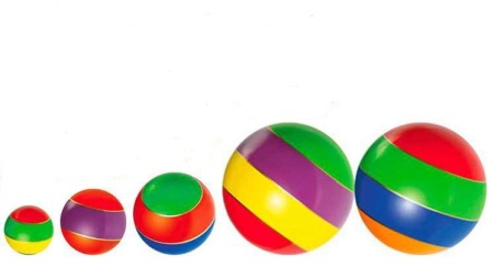 Купить Мячи резиновые (комплект из 5 мячей различного диаметра) в Зеленогорске 