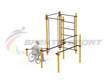 Купить Спортивный комплекс для инвалидов-колясочников WRK-D18_76mm в Зеленогорске 