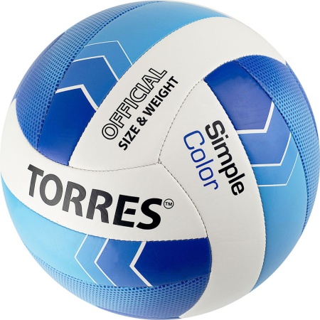 Купить Мяч волейбольный Torres Simple Color любительский р.5 в Зеленогорске 